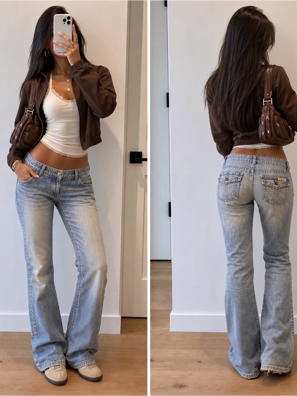 Vintage Y2K Calvin Klein Jeans Flap Pocket Light Wash Size 8 Low Mid Rise